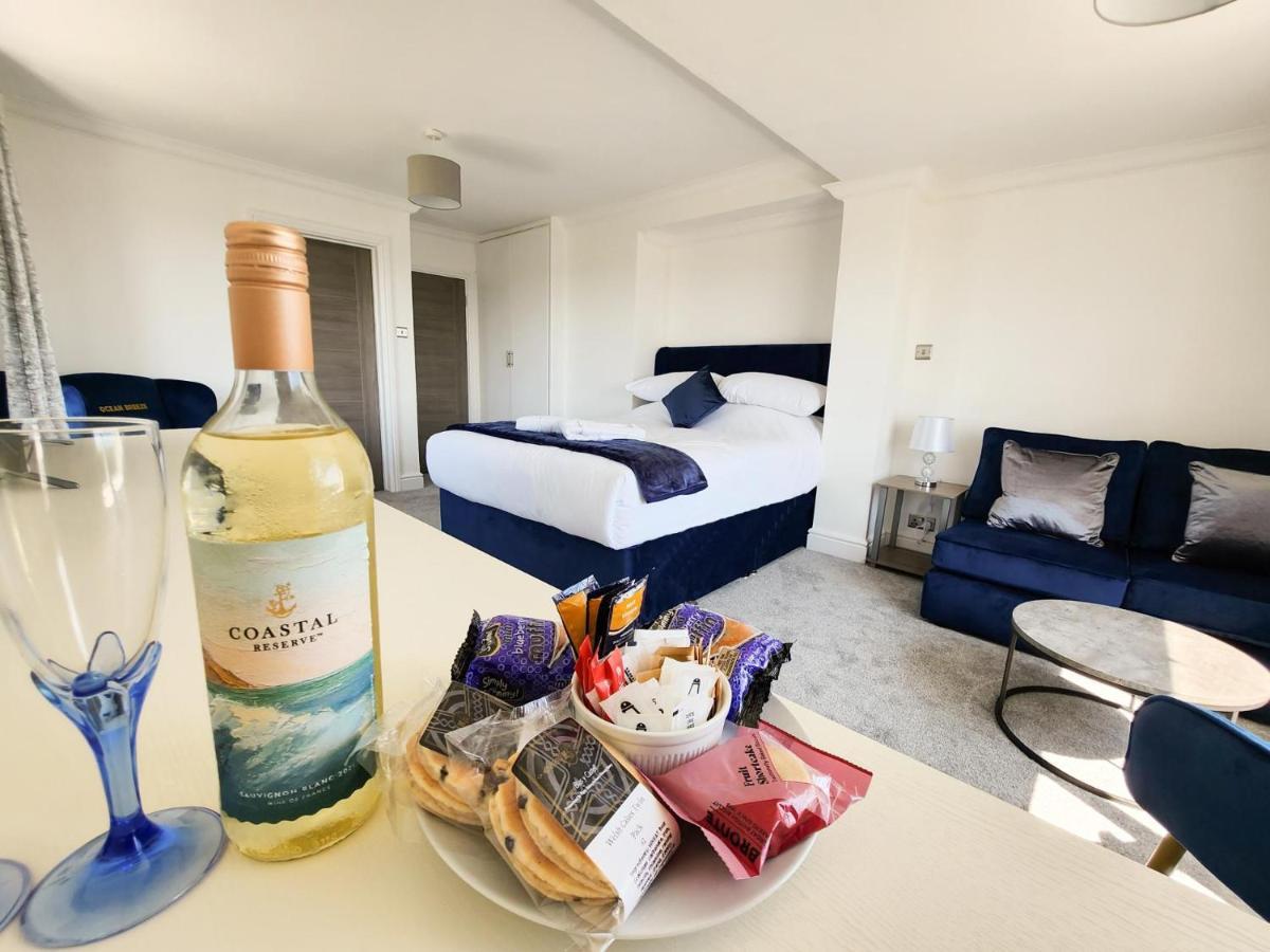 Sea View - 1 Bed Suite - Ocean Breeze - Port Eynon 외부 사진